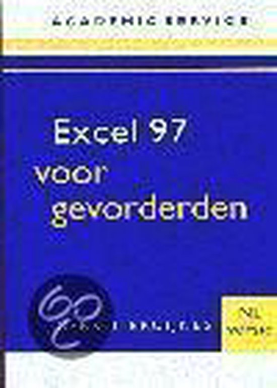 EXCEL 97, NL VERSIE, VOOR GEVO - Bruijnes