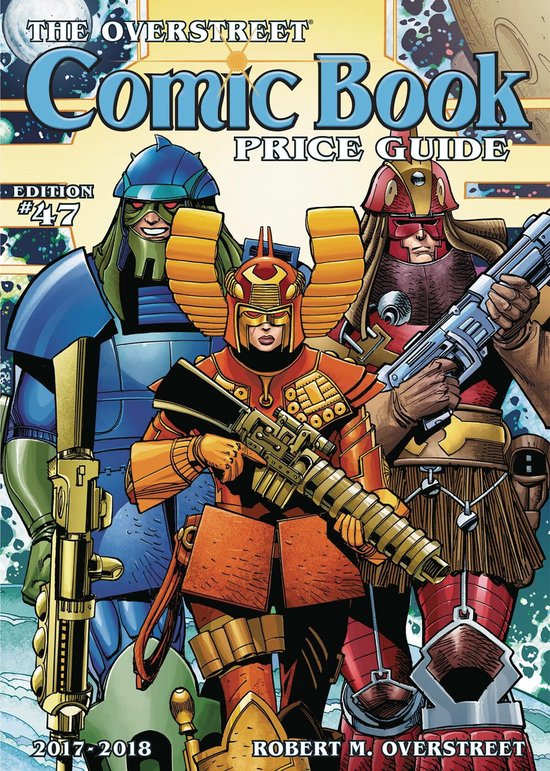 OVERSTREET COMIC BK PG HC 47 HALL OF FAME STAR SLAMMERS - M. Overstreet Robert