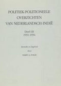 Politiek - Politioneele Overzichten Van Nederlandsch - IndiÃ«, Volume 3 - Harry A. Poeze