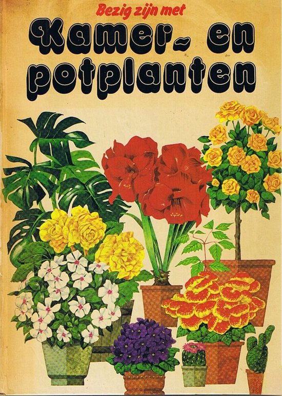 Bezig zijn met kamer en potplanten - A.A. Kruijne