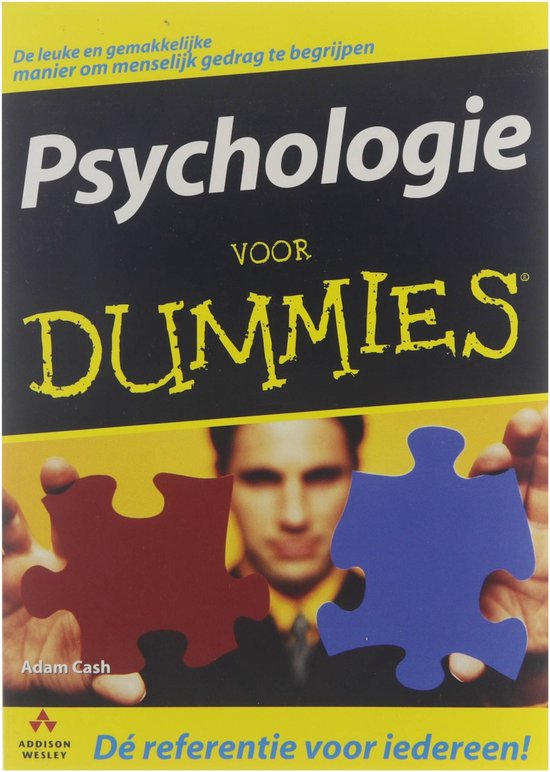 Psychologie Voor Dummies - Adam Cash, Diederik Wouterlood Fontline