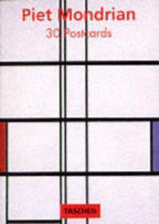 MONDRIAAN POSTCARDBOOK - Auteur Onbekend