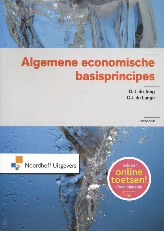 Algemene economische basisprincipes - D.J. de Jong, C.J. Lange