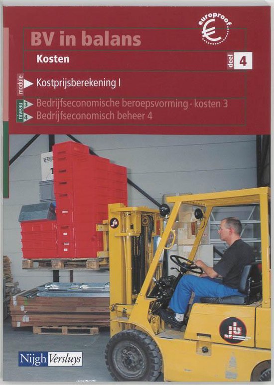 BV in balans Kosten 4 Leerboek - G.W.M. van Heeswijk