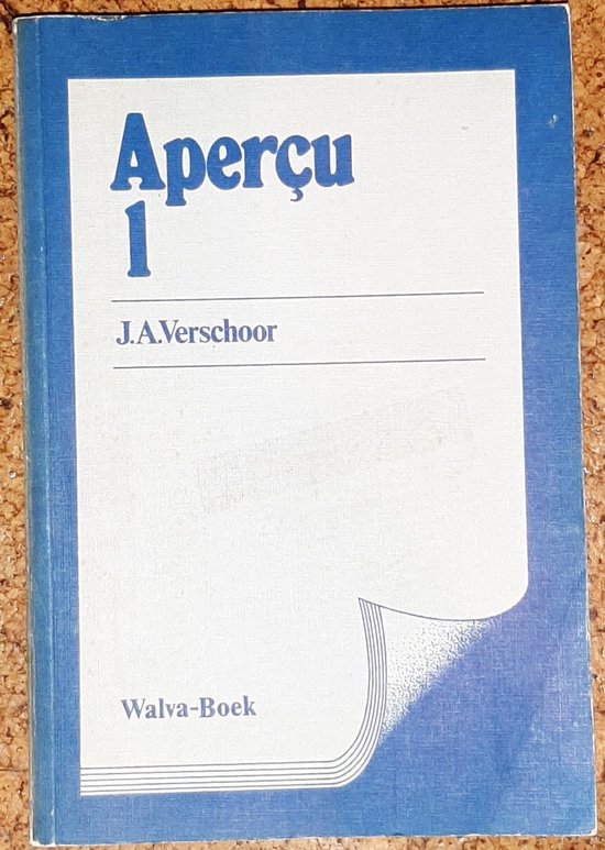 1 Aperçu 1 Cent résumés d'ouvrages littéraires français - J.A. Verschoor