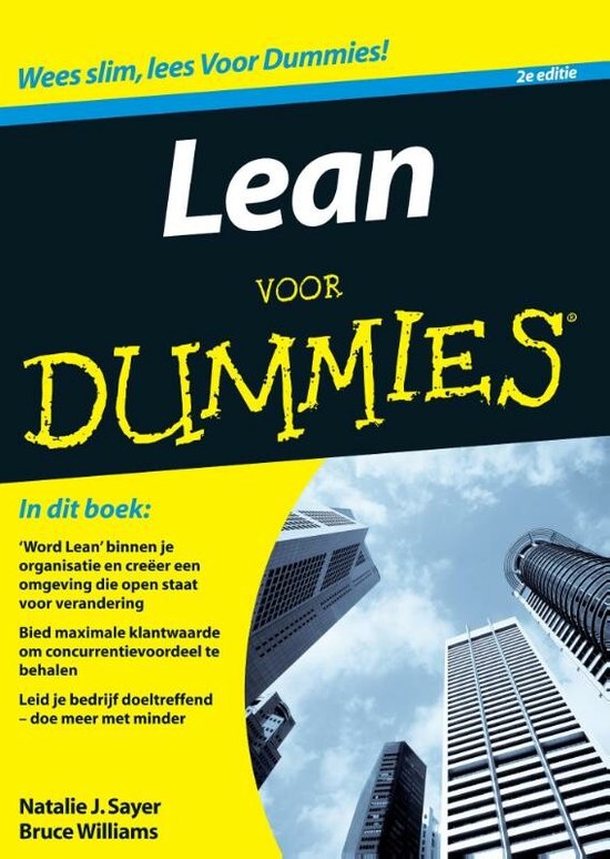 Voor Dummies - Lean voor dummies - Natalie J. Sayer, Bruce Williams
