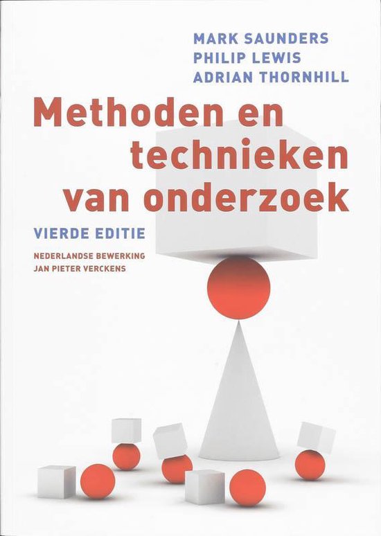 Methoden En Technieken Van Onderzoek / 4E Editie - Saunders, Mark, Lewis Philip