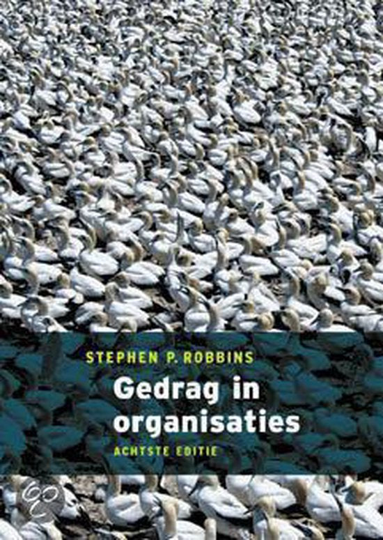 Gedrag In Organisatie - S.P. Robbins, Stephen P. Robbins
