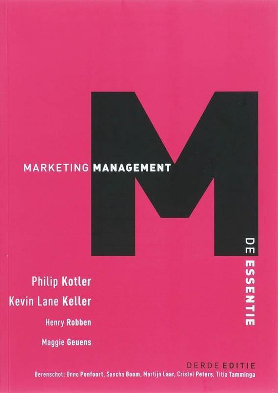 Marketingmanagement De Essentie - Kotler Philip, Lane Keller Kevin
