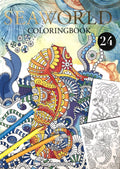 SeaWorld Kleurboek voor Volwassenen | 24 Nieuwe Kleurplaat Designs | Kleurboek voor volwassen | Kleurpotloden | Stiften voor volwassen | Zeewereld kleurboek | Colouringbook