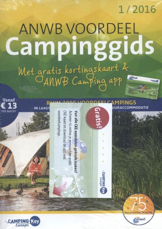 campinggids - Europa 2016 set 1 en 2 - ANWB