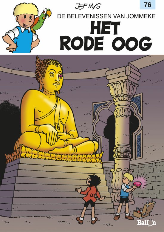 Jommeke 076. het rode oog - Jef Nys