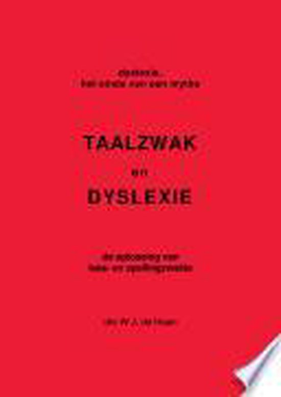 Taalzwak en dyslexie - Jouke de Haan