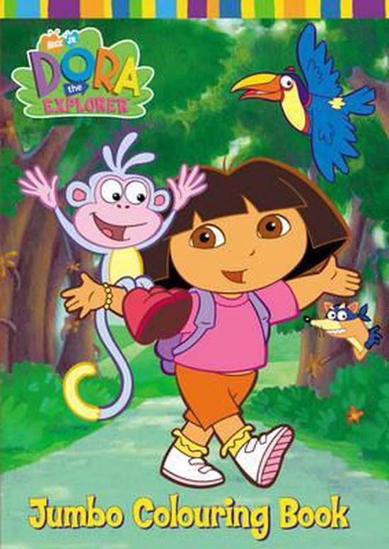 Dora the Explorer Jumbo Colouring Book