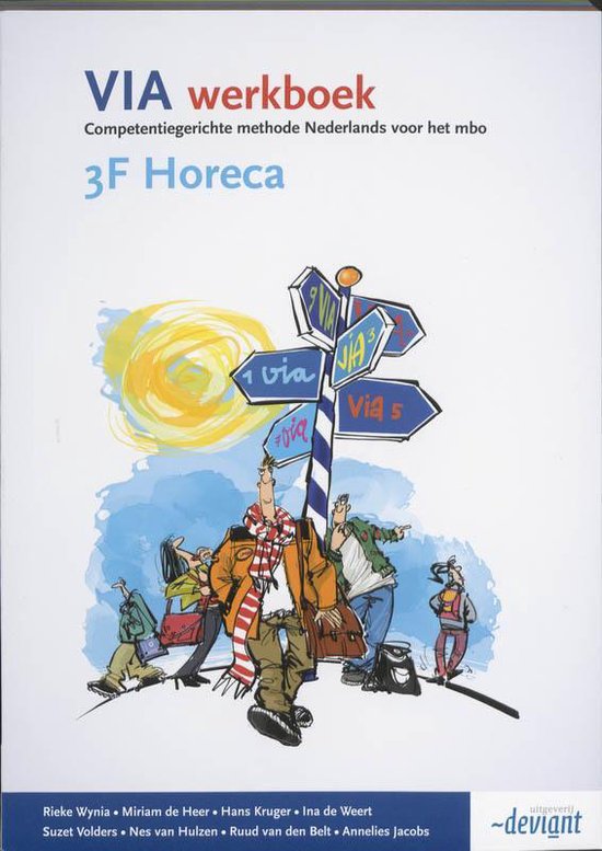 VIA 3F Horeca Werkboek - Rieke Wynia, Miriam de Heer