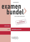 Examenbundel vwo Bedrijfseconomie 2021/2022 - Drs. A. Maurer