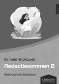 Blokboek redactiesommen B antwoorden en toetsen - Wouter de Vlugt