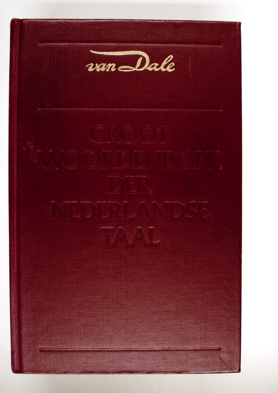 1 Groot woordenboek ned. taal