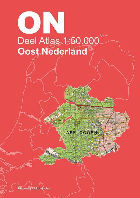 Topografische Atlas 1:50.000 Oost - Nederland
