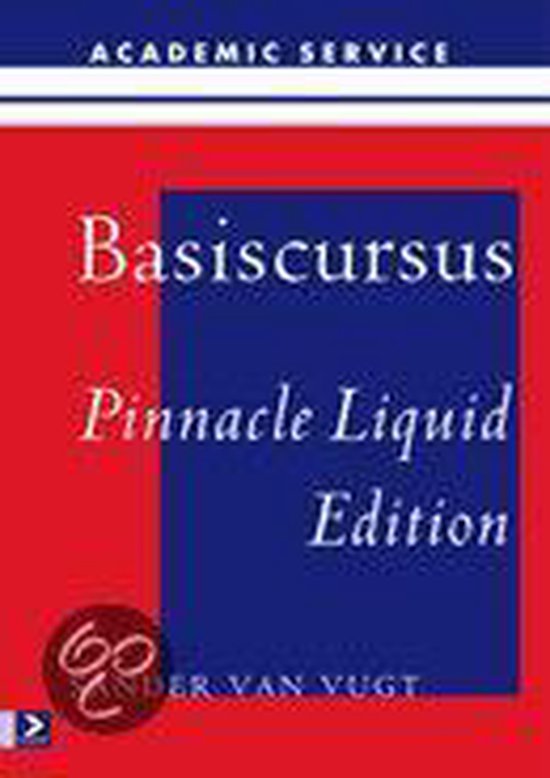 Basiscursus Pinnacle Liquid Edition - Sander van Vugt