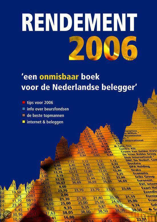 Rendement 2006 - Peter Vries