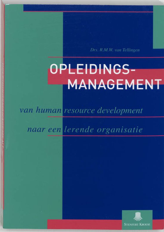 Opleidingsmanagement - R.M.W. van Tellingen
