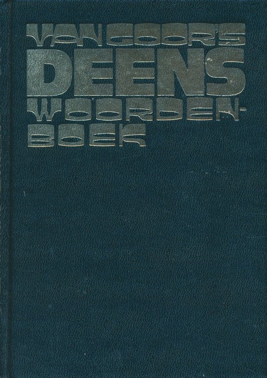 Van Goor's Deens woordenboek 1 - Deens - Nederlands - Geerte de Vries
