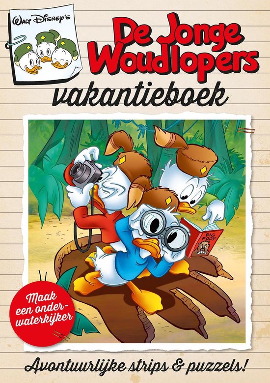 Jonge woudlopers vakantieboek - Disney