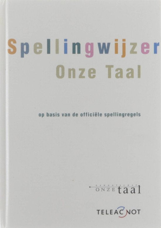 Spellingwijzer Onze Taal - Onbekend