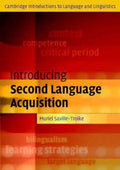 Introducing Second Language Acquisition - Saville - Troike, Muriel, Karen Barto