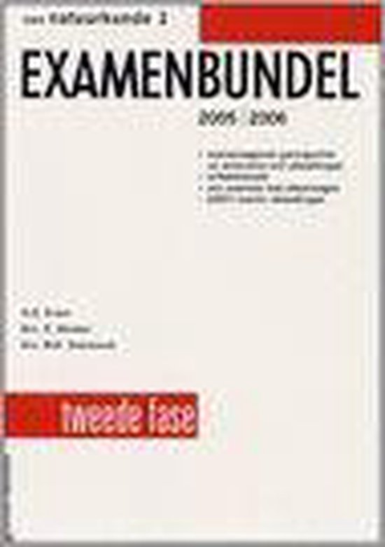 Examenbundel vwo - O.G. Krant, R. Slooten