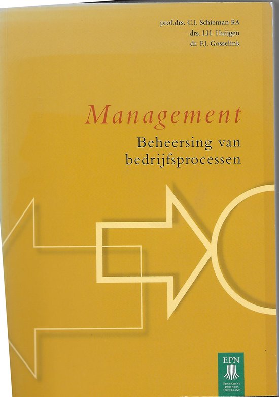 Management - C.J. Schieman, J.H. Huijgen