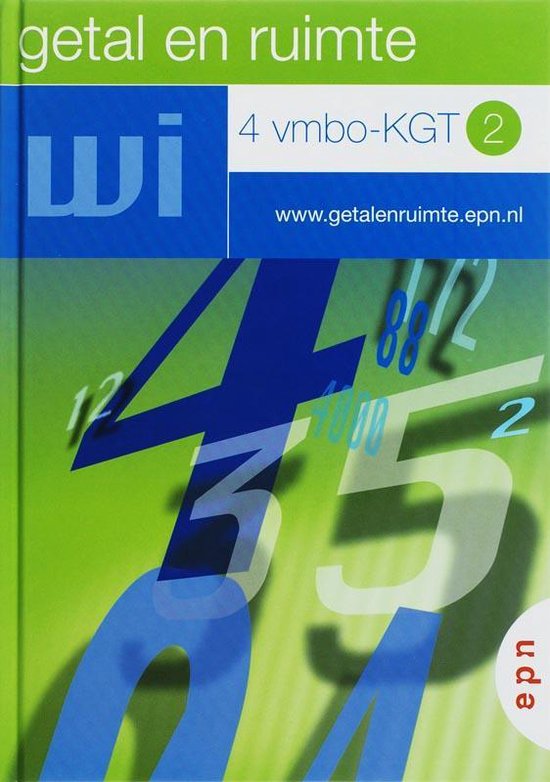 Getal en Ruimte / 4 Vmbo - KGT 2 - L.A. Reichard