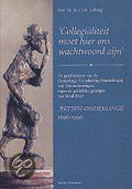 COLLEGIALITEIT MOET HIER ONS WACHTWOORD - Van Lieburg