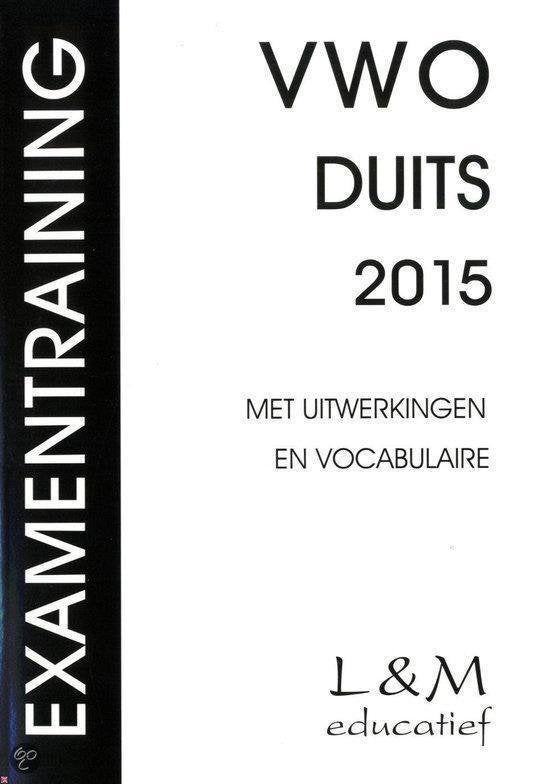 Examentraining Vwo Nederlands 2015 - Broekema, G.P.