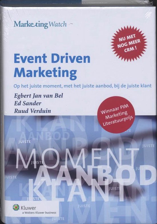 Event Driven Marketing - E.J. van Bel, E. Sander