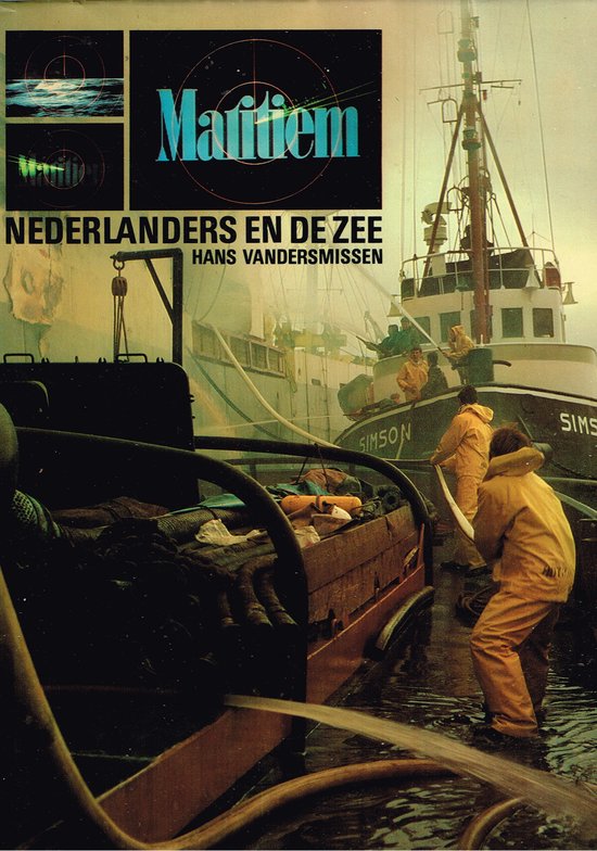 boek : Maritiem Nederlanders en de zee