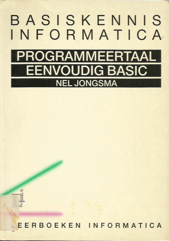 Programmeertaal eenvoudig BASIC - Nel Jongsma
