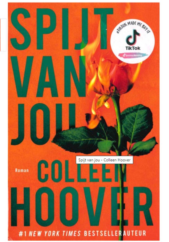 Spijt van jou - (bekend van TikTok) - Colleen Hoover