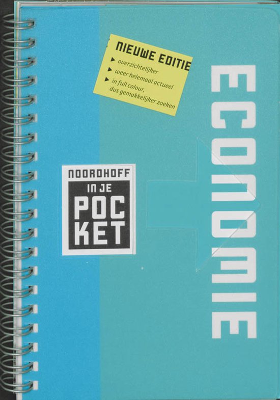 Noordhoff in je pocket Economie - J. de Jong