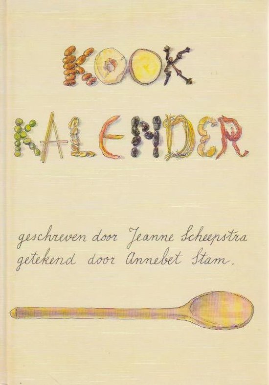 Kookkalender - Jeanne Scheepstra