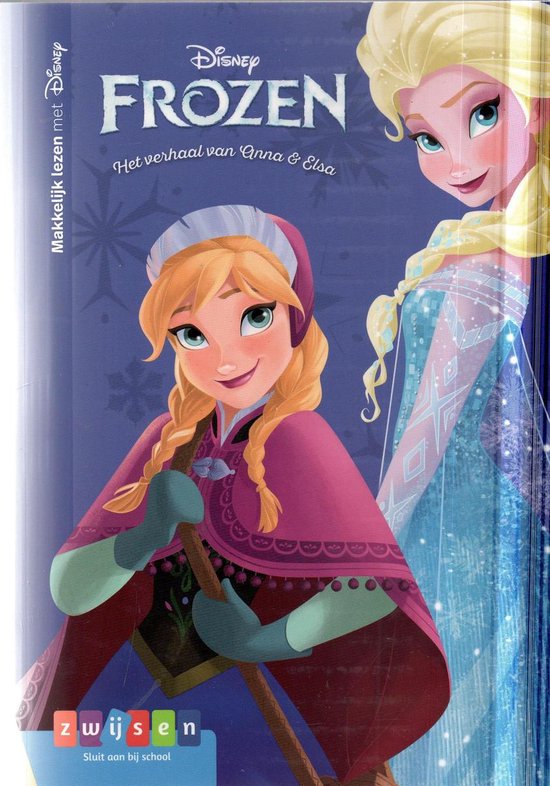 Leesboek Frozen Het verhaal van Anna & Elsa - uitgave