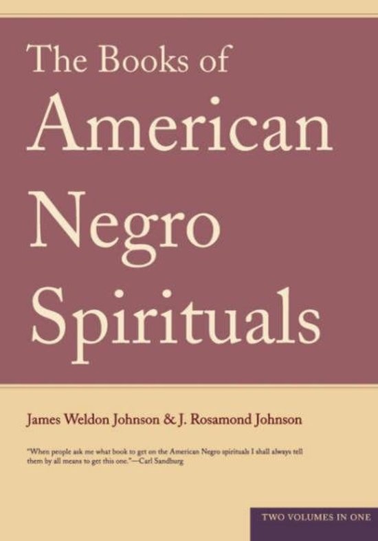 The Books Of American Negro Spirituals - J. Rosamond Johnson, James Johnson