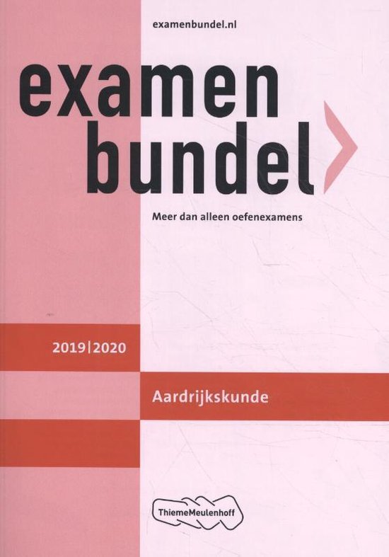Examenbundel vwo Aardrijkskunde 2019/2020 - H.J.C. Kasbergen