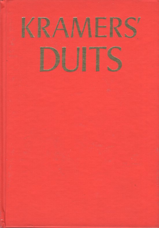 Kramers' Duits Woordenboek - Prof. Dr. J. van Dam