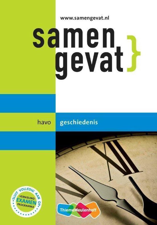 Samengevat - Geschiedenis Havo - Yvonne Bouw, Ruud Seriese