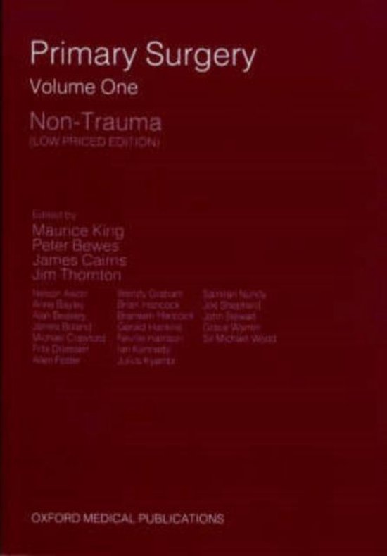 Primary Surgery - King, Jim Thornton
