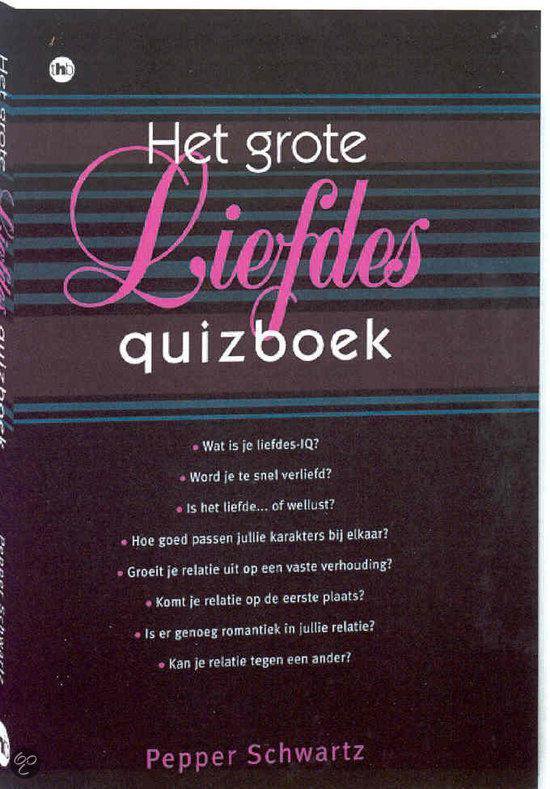 Grote Liefdes Quizboek - Pepper Schwartz