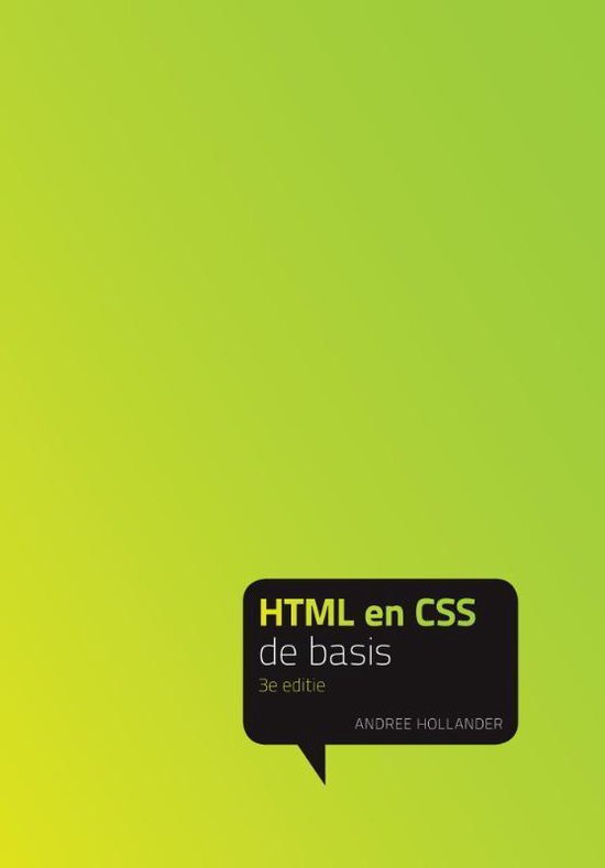 HTML en CSS - Andree Hollander
