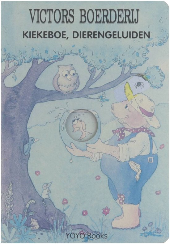 Kinderboek Kiekeboe, dierengeluiden